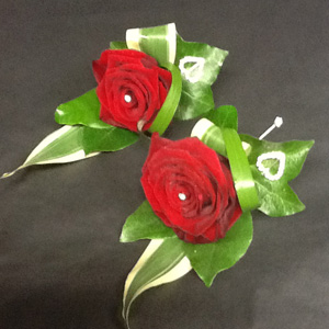 Wedding Flowers Cheshire: Gents Buttonhole Rose